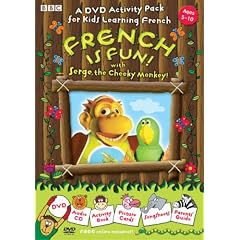 French is Fun with Serge, the Cheeky Monkey! (Salut Serge)