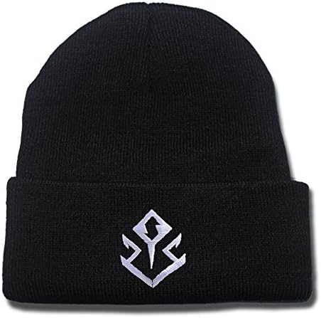 YINGMIN Smallville Doomsday Symbol Logo Beanie Fashion Unisex Embroidery Beanies Skullies Knitted Hats Skull Caps