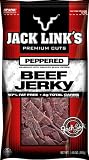 Jack Link's Beef Jerky, Peppered, 3.65-Ounce Packages (Pack of 6)