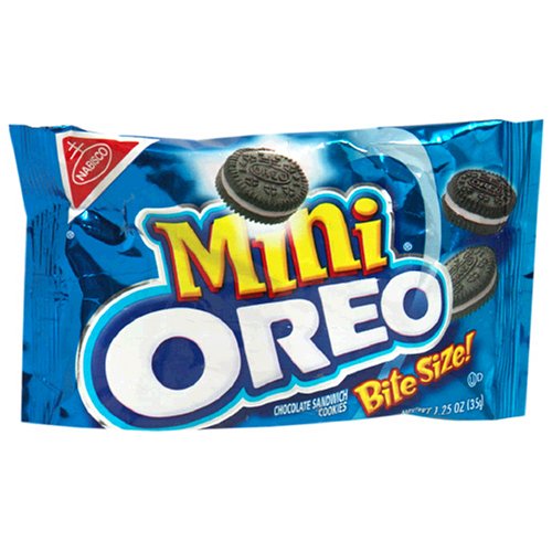 Oreo Mini Chocolate Sandwich Cookies, 1.25-Ounce Bags (Pack of 48) by Oreo