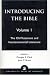 Books : Introducing the Bible, Volume I