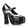 Pleaser Shoes Women's DOLLY-57 5" Heel Mary Jane Pump