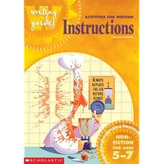 Activities for Writing Instructions for ages 5 - 7 (Writing Guides)