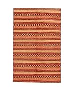 Design Community By Loomier Alfombra Bamiyan (Rojo/Multicolor)