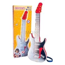 Bontempi GR5401/N - 6 String Toy Rock Guitar (Silver)