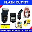 Professional Grade Flash for Pentax K10d, K20d, K100d, K110d, K200d, K2000 Digital SLR Cameras By Rokinon