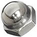 Grade 2 316 Stainless Steel Acorn Nut, Hot Dipped Galvanized Finish, Inch, Right Hand