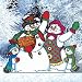 Pattern for Snowman Family Greeters