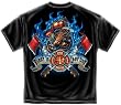 Fire Dog First In Last Out - Firefighter T-Shirt Fire Dog First In Last Out - Firefighter T-Shirt