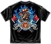 Fire Dog First In Last Out - Firefighter T-Shirt