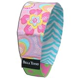 Bella Tunno Reversible Headband, Disco Daisy/Turquoise Zebra 51N8eWb6orL. SL160 Bella Tunno Reversible Headband, Disco Daisy/Turquoise Zebra