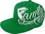 Famous Stars and Straps Family Kelly Green Flexfit Cap/Hat