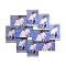 10-Picture Collage Frame - Clear