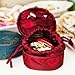 Travel Jewelry Case - Silk Jacquard (Rustic Copper)