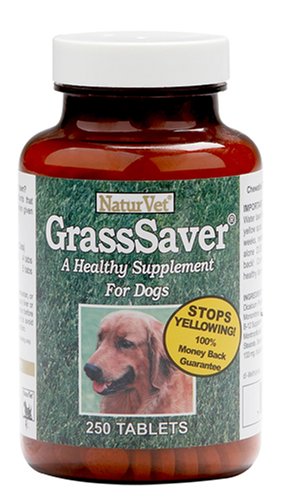 NaturVet GrassSaver Tablets, 250-Count