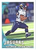 2010 Topps NFL Football Card # 70 Maurice Jones-Drew - Jacksonville Jaguars - NFL Trading Card in a Protective ScrewDown Case!