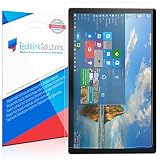 Microsoft Surface Book Screen Protector (3-Pack), TechLink Solutions UltraClear - Premium HD Crystal Clear Shield /Anti-Bubble & Anti-Fingerprint PET Film with Lifetime Warranty