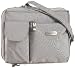 Baggallini Luggage Large Wallet Bag, Silver, One Size