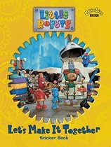 "Little Robots": Sticker Book: Let's Make it Together