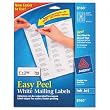 AVERY-DENNISON / AVE8160 / Ink Jet Mailing Labels, 1 x 2-5/8, White, 750/Pack / Sold as 1 PK