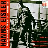 Hanns Eisler: Works for Orchestra, Vol. 1