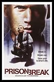 Prison Break (Crouching) TV Black Wood-Mounted Poster Print - 11 X 17