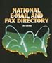 National E-mail and Fax Directory
