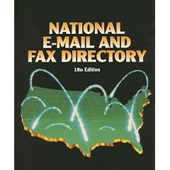 National E-mail and Fax Directory
