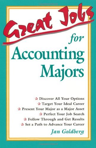Great Jobs for Accounting Majors (Great Jobs Forâ€¦ Series)