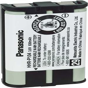 Panasonic Cordless Telephone Battery  (HHR-P104A/1B)