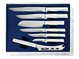Rada Cutlery Starter Set Part 2, 7 Pc Boxed Gift Set, Made in USA, Aluminum Handles (S48)
