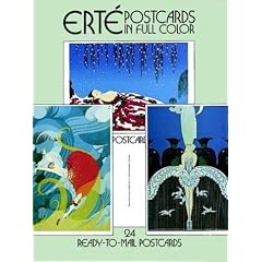 Erte Postcards in Full color: 24 Ready-to-Mail Postcards (Dover postcard books)