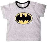 from Batman Batman Boys Short Sleeve T-Shirt (Grey, 12 - 18 Months) (Model BM005D)