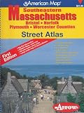 American Map Southeastern Massachusetts: Brisol, Norfolk, Plymouth, Worcester Counties (American Map)