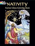 Nativity Stained Glass Coloring Book [COLOR BK-NATIVITY STAINED GLAS]