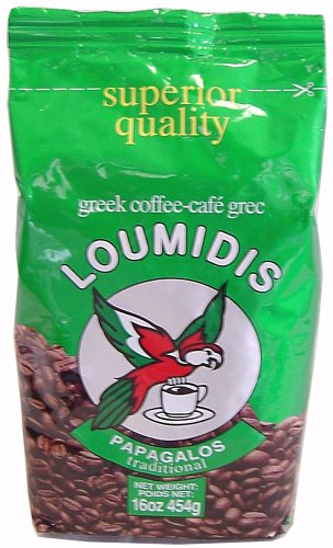 Loumidis Papagalos Greek Coffee 16 Oz