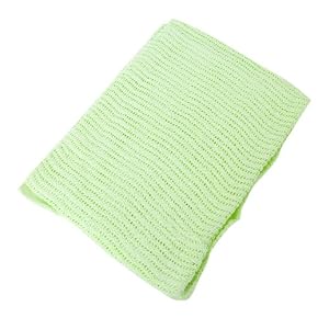 Baby Cellular Allergy Free 100% Cotton Large Cot/Crib Blanket (6 Colours)
