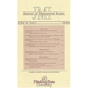 Journal of Managerial Issues by 