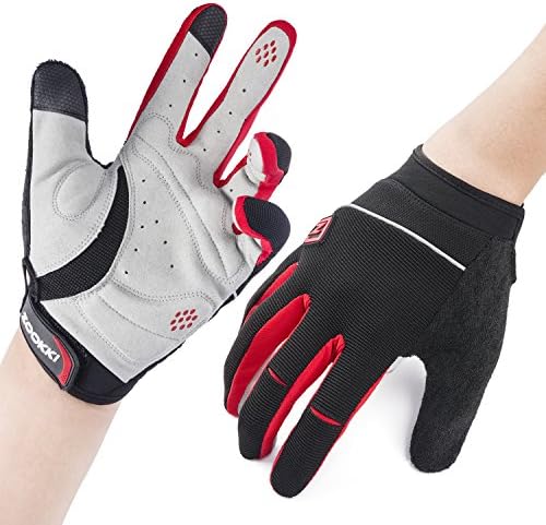 Zookki Cycling Gloves Mountain Bike Gloves Road Racing Bicycle Gloves Biking Gloves Half/Full Finger Bicycling Gloves Bicycling Gloves Finger Sportswear Gloves Bicycle Riding Gloves Men/women Gloves