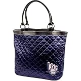 NJ Nets Quilted Tote, Navy