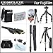 Complete Accessory Kit For Fuji Fujifilm X-S1, XS1, X100S Digital Camera Includes Extended (1800mAh) Replacement NP-95 Battery + Ac/Dc Travel Charger + Deluxe Case + Mini HDMI Cable + 57 Pro Tripod + 67 Monopod + USB Card Reader + Screen Protectors +