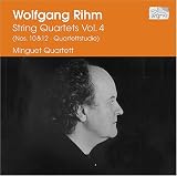 Revue Col Legno  / Rihm: String Quartets Vol. 4
