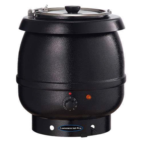 Commercial Pro Black Soup Kettle - 10.5 qt. Commercial Pro Black Soup Kettle - 10.5 qt.