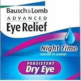 Bausch & Lomb Advanced Relief Preservative Free Night Time Lubricant Eye Ointment, 0.125-Ounce... by Bausch & Lomb