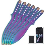 Throwing Knife 6 Pc Set w/Nylon Pouch