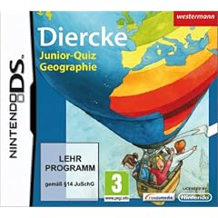 Diercke Weltatlas, Ausgabe 2008, Nintendo DS-Spiel Diercke Junior-Quiz NintendoDS Lite