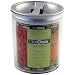 ClickClack 203090 Accents 2-2/7-Quart Canister with Metallic Lid and Black Toggles