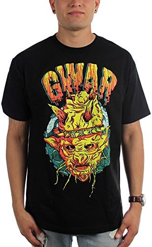 Gwar - Mens Planet Oderus T-Shirt, Size: XX-Large, Color: Black