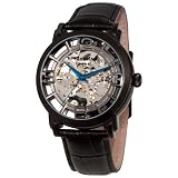 Stuhrling Original Mens 165B2.335569 Winchester 44 Automatic Skeleton Black Dial Watch