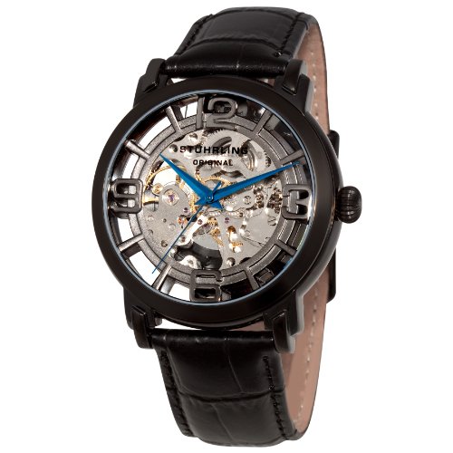 Stuhrling Original Men's 165B2.335569 Winchester 44 Automatic Skeleton Black Dial Watch Stuhrling Original Men's 165B2.335569 Winchester 44 Automatic Skeleton Black Dial Watch